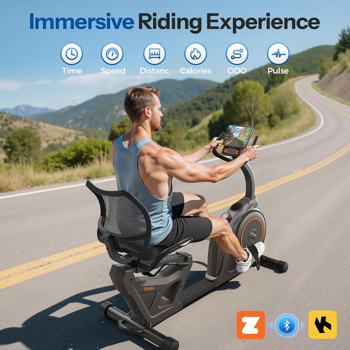 Recumbent Bike for Home Fitness