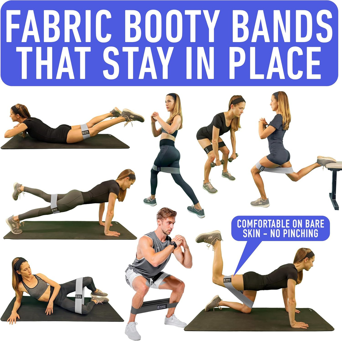 Glute & Hip Resistance Bands – Joint‑Friendly Strength Training for Men Over 50