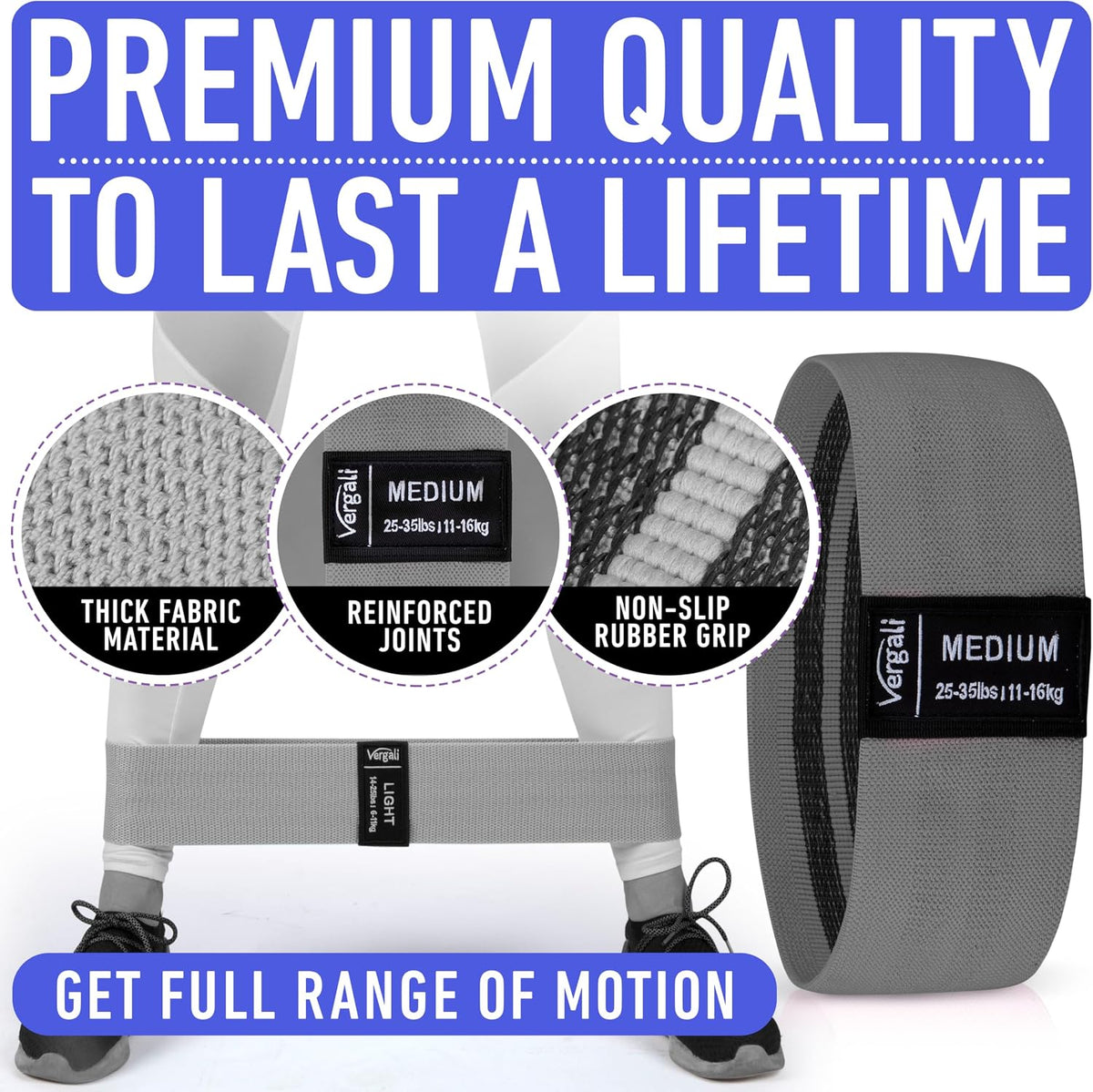 Glute & Hip Resistance Bands – Joint‑Friendly Strength Training for Men Over 50