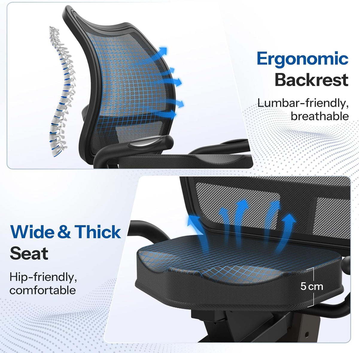 Recumbent Bike for Home Fitness