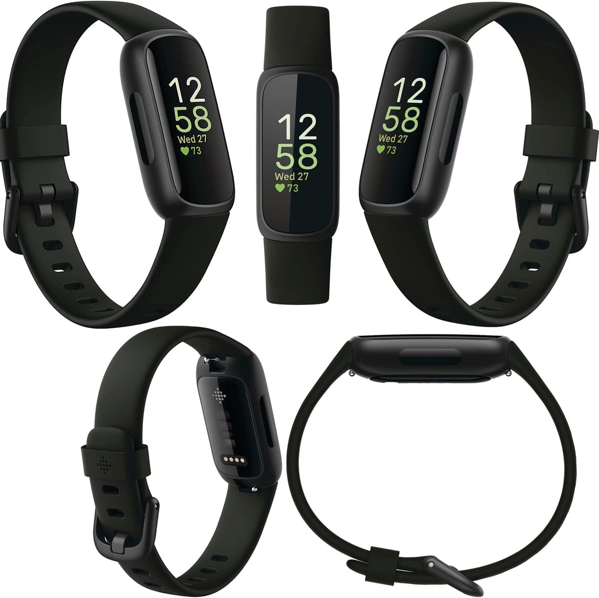 Fitbit Inspire 3 – Health & Fitness Activity Tracker (Midnight Zen)